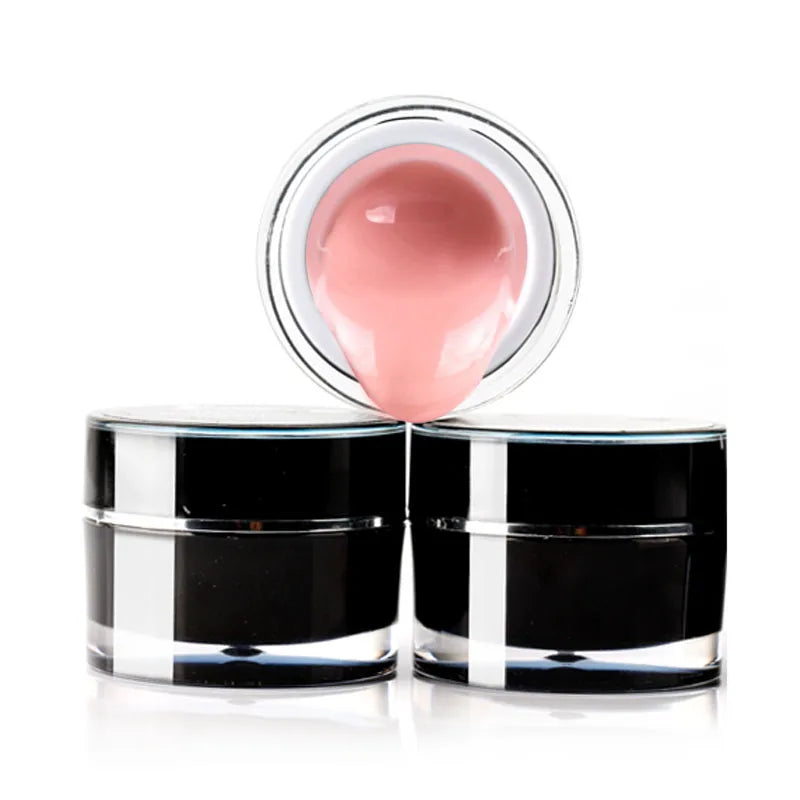 Beautilux Soak Off Contruction Nails Gel Kit 10g*12pcs Clear Pink White Camouflage UV LED Construction Extension Art Set