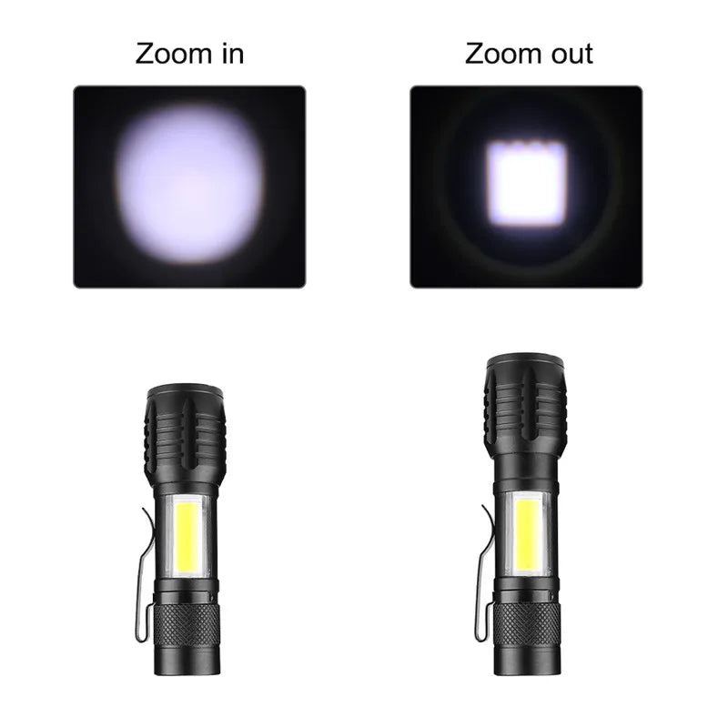 Lanterna de Led Mini - Bom Alcance -