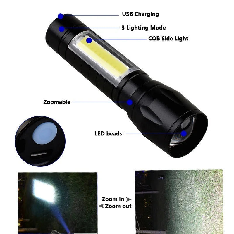 Lanterna de Led Mini - Bom Alcance -