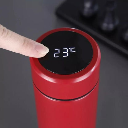 Garrafa Térmica Inteligente Sensor De Temperatura Digital Led -  Café, Água, Quente, Gelado