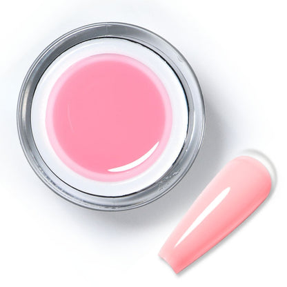 Beautilux Soak Off Hard Builder Nail Art Gel UV LED Clear Pink Nude Camouflage Milky Nail Enhancement Extension Gel Nails 10g