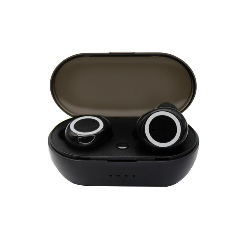 2022 New Y50 TWS Wireless Headset Bluetooth Headset Touch 9D Stereo Headset With microphone Sports headset for smart phones