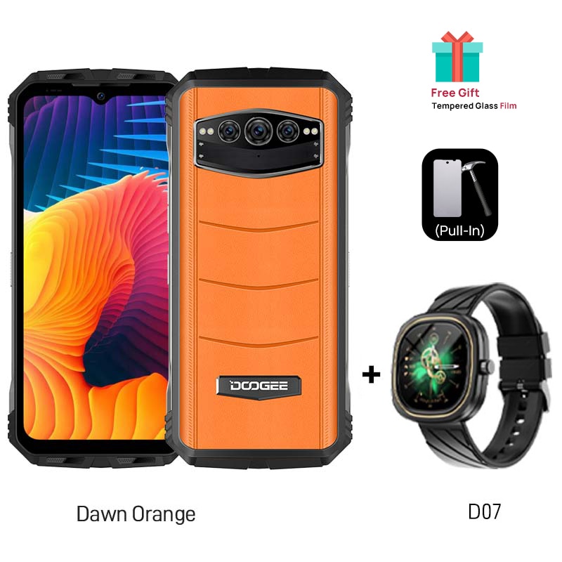 DOOGEE V30 eSIM Dual Speakers 5G Rugged Phone 8+256GB Dimensity 900 Wifi 6 Soc 6nm 6.58"FHD 120Hz Display 108MP Camera 10800mAh