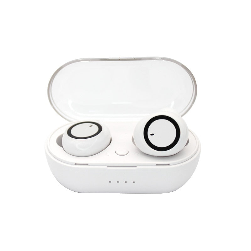 2022 New Y50 TWS Wireless Headset Bluetooth Headset Touch 9D Stereo Headset With microphone Sports headset for smart phones