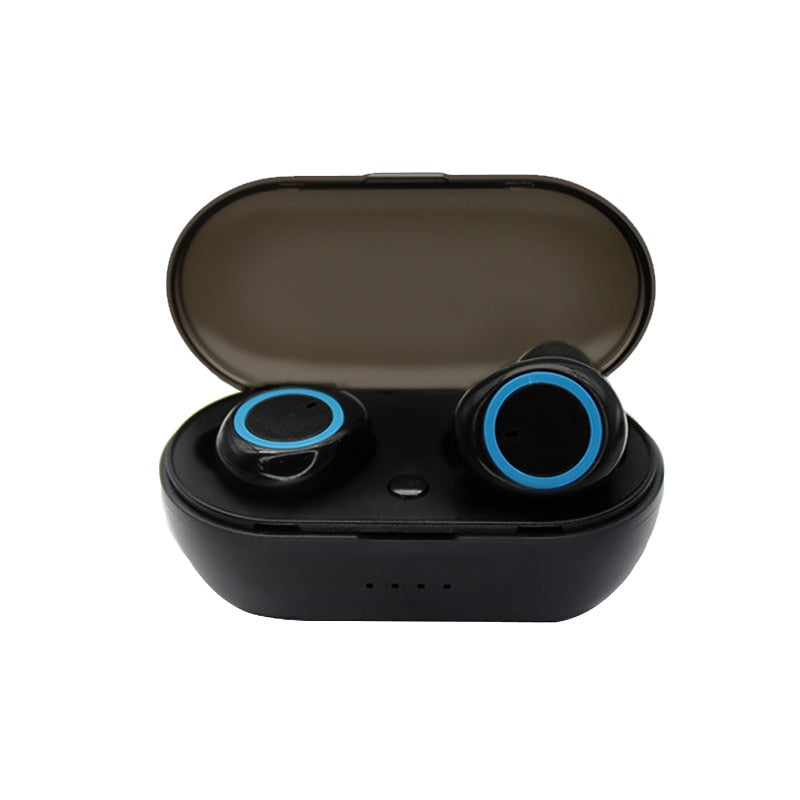 2022 New Y50 TWS Wireless Headset Bluetooth Headset Touch 9D Stereo Headset With microphone Sports headset for smart phones