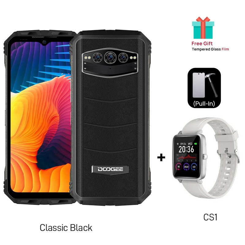 DOOGEE V30 eSIM Dual Speakers 5G Rugged Phone 8+256GB Dimensity 900 Wifi 6 Soc 6nm 6.58"FHD 120Hz Display 108MP Camera 10800mAh