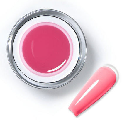 Beautilux Soak Off Hard Builder Nail Art Gel UV LED Clear Pink Nude Camouflage Milky Nail Enhancement Extension Gel Nails 10g