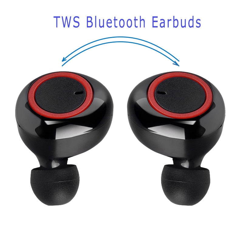 2022 New Y50 TWS Wireless Headset Bluetooth Headset Touch 9D Stereo Headset With microphone Sports headset for smart phones