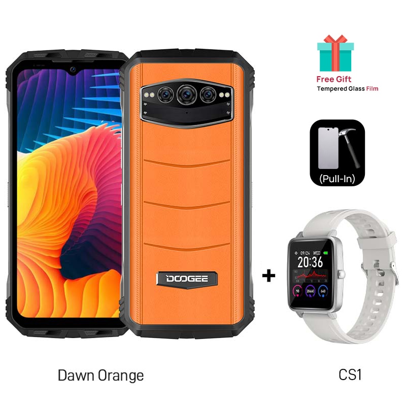 DOOGEE V30 eSIM Dual Speakers 5G Rugged Phone 8+256GB Dimensity 900 Wifi 6 Soc 6nm 6.58"FHD 120Hz Display 108MP Camera 10800mAh