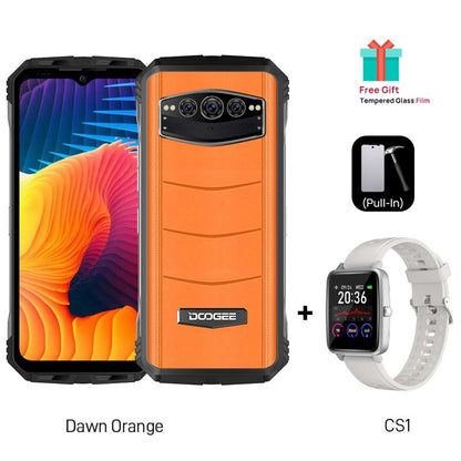 DOOGEE V30 eSIM Dual Speakers 5G Rugged Phone 8+256GB Dimensity 900 Wifi 6 Soc 6nm 6.58"FHD 120Hz Display 108MP Camera 10800mAh
