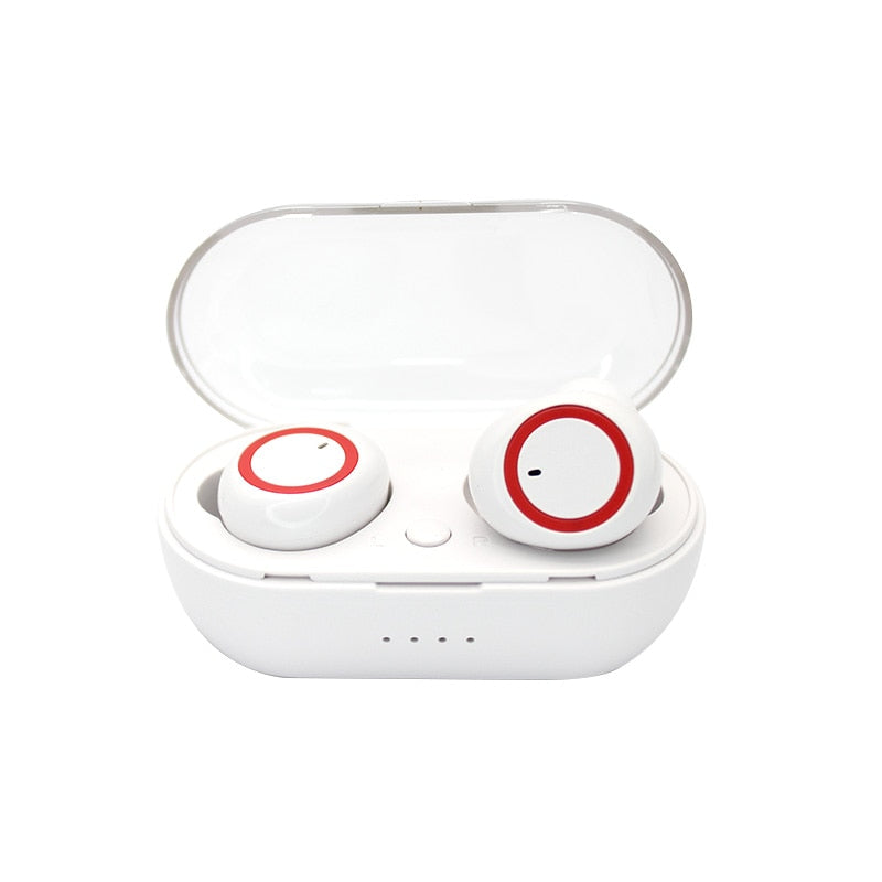 2022 New Y50 TWS Wireless Headset Bluetooth Headset Touch 9D Stereo Headset With microphone Sports headset for smart phones