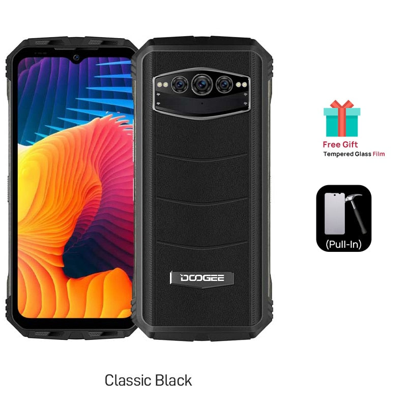 DOOGEE V30 eSIM Dual Speakers 5G Rugged Phone 8+256GB Dimensity 900 Wifi 6 Soc 6nm 6.58"FHD 120Hz Display 108MP Camera 10800mAh