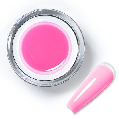 Beautilux Soak Off Hard Builder Nail Art Gel UV LED Clear Pink Nude Camouflage Milky Nail Enhancement Extension Gel Nails 10g